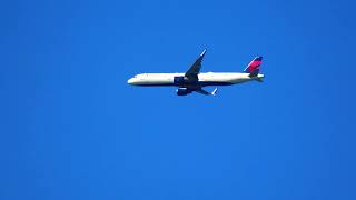 (4K60) DELTA A321 ON FINAL KMCO #aviation #airplane #new
