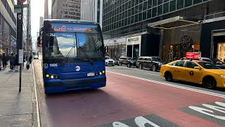 MTA: On Board 2021 Prevost X3-45 #1405 On The BXM8 Express Bus Via RFK + Bruckner Expy: (12/17/2022)
