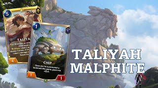 I LOVE This Deck! (I'm back!) - Taliyah Malphite Legends of Runeterra Deck Gameplay