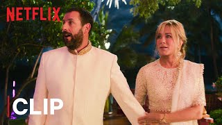 Jennifer Aniston \& Adam Sandler Attend An Indian Wedding | Murder Mystery 2 | Netflix India