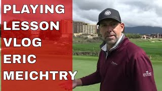 GOLF Playing Lesson with the Pro: Eric Meichtry | VLOG screenshot 5