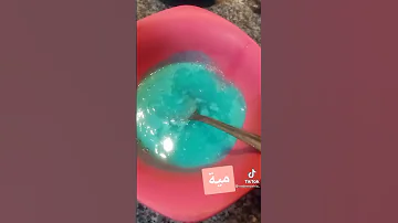 طريقه عمل السلايم في البيت 