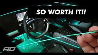 This Is the BEST Interior Ambient Lighting Kit for your Car! (Not Clickbait)