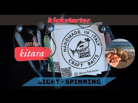 KITARA BY JUST FISH - LANCIO progetto KICKSTARTER - montaggio e catture con cheburshka