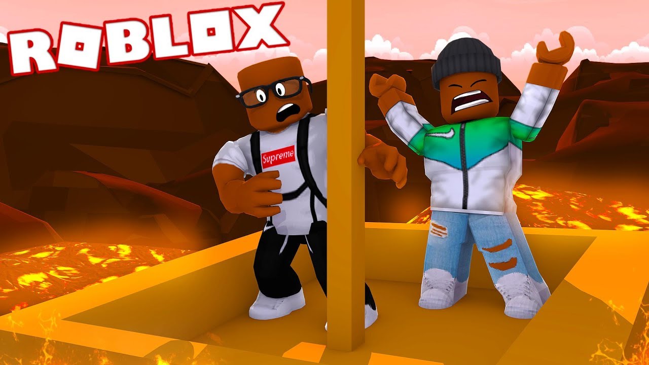 Surviving Hot Lava On A Raft In Roblox Youtube - jonesgotgame vs gamingwithkev in roblox youtube