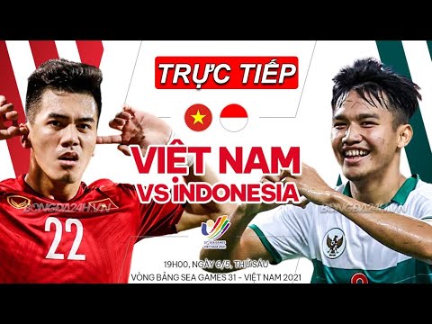 🔴Trực Tiếp VIỆT NAM vs INDONESIA ( Bản Chính Thức) | Trực Tiếp Bóng Đá Hôm Nay Seagames 31