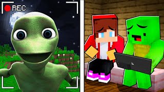 How Jj And Mikey Got Dame Tu Cosita On A Hidden Camera In Minecraft - Maizen