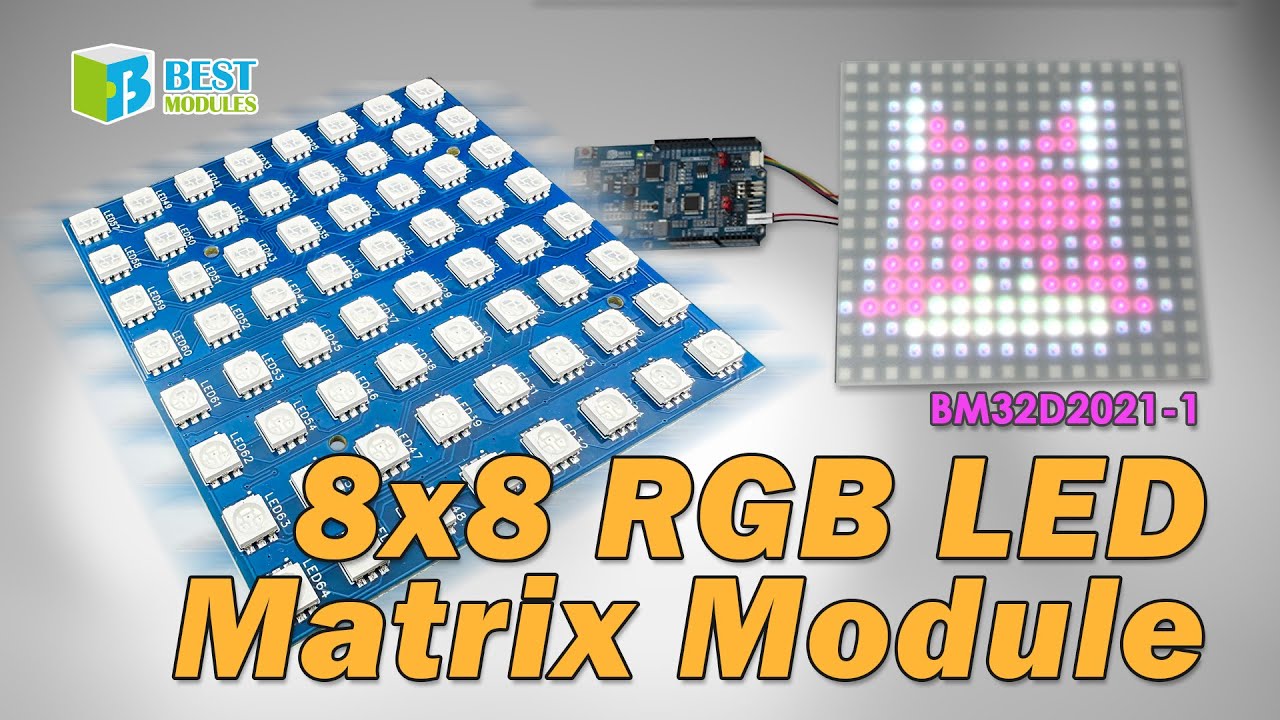 [Output Modules | Display]8x8 RGB LED Matrix Module BM32D2021-1 # ...