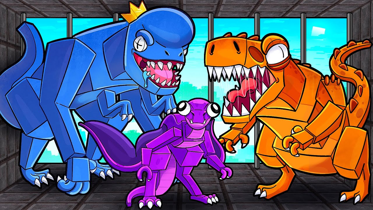 ¡AZUL DISTORTUS REX MORPH MUTANTE! (Minecraft D-REX)