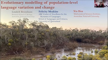 Evolutionary modelling of population-level language variation and change