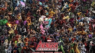 Marvel Avengers Alliance All Heroes Moves