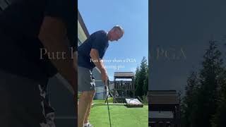 Putt better than a PGA pro #golfcoach #bettergolf #Bettershortgame#playbettergolf#golfaddict