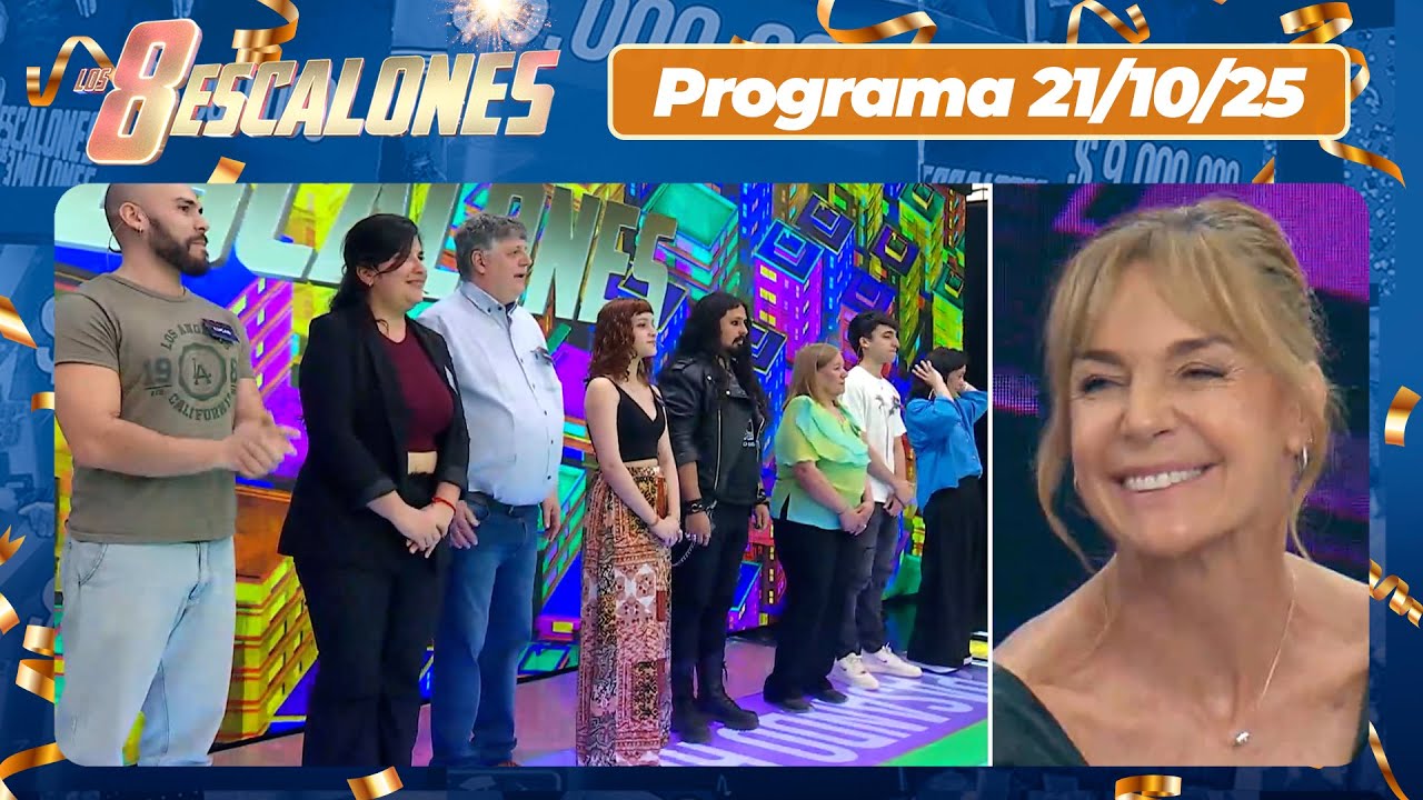 Los 8 escalones de los 2 millones - Programa 21/10/25 - INVITADA: PAULA TRAPANI