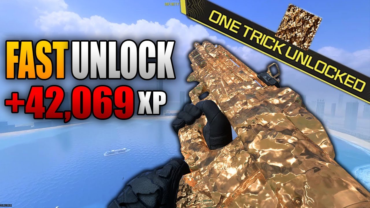 The Fastest Way To Unlock The One Trick Camo (MW3 Weapon Prestige