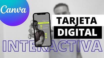 Cómo hacer una TARJETA de Presentación DIGITAL INTERACTIVA - Tutorial paso a paso