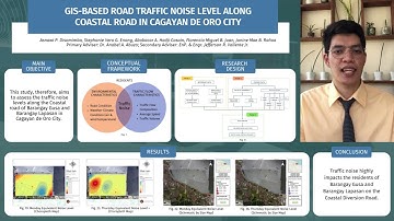 GIS-Based Road Traffic Noise Levels Along Coastal Road in Cagayan de Oro City Quickfire Presentation