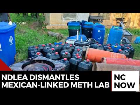 NDLEA Dismantles Mexican-Linked Meth Lab in Nigeria