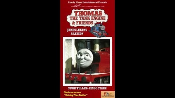 [FAKE] Opening/Closing to Thomas & Friends- James Learns a Lesson 1989 Family Home Entertainment VHS