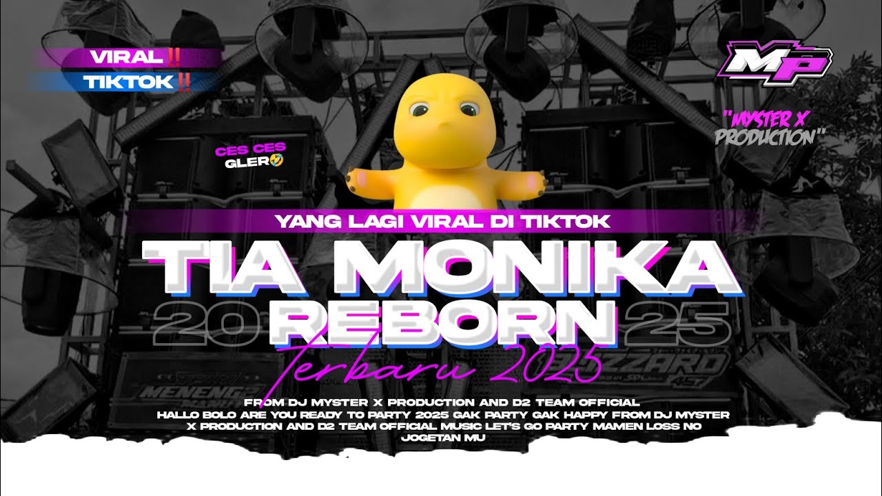 DJ TIA MONIKA REBORN VELOCITY REMIX VIRAL FYP TIKTOK | MYSTER X PRDCTN