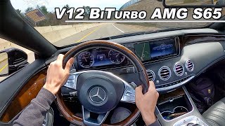 Mercedes-AMG S65 Cabriolet - 621hp V12 BiTurbo ROCKET Convertible (POV Drive)