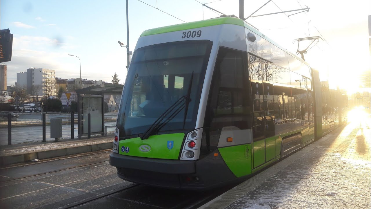 [MPK Olsztyn] Solaris Tramino S111O #3009 - linia 3, kierunek Uniwersytet-Prawocheńskiego