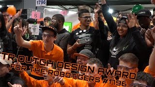 Tr Dutch Design Award For The Robotigers