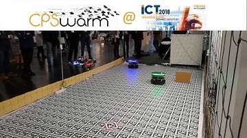 CPSwarm project Search & Rescue demo @ICT2018 Vienna