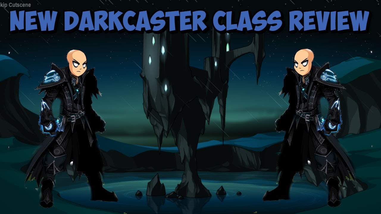 AQW Infinite Legion Dark Caster Class Review YouTube