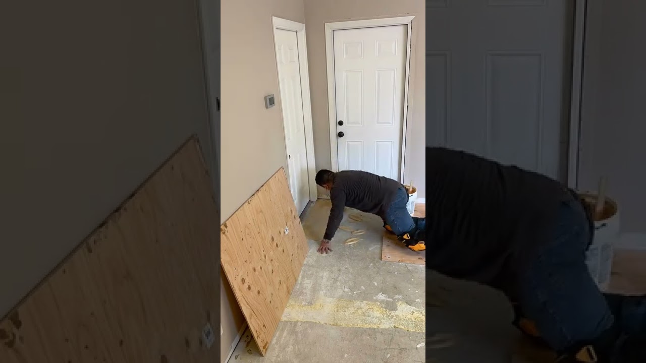 How to prep concrete slab for a new subfloor and  anew flooring installation