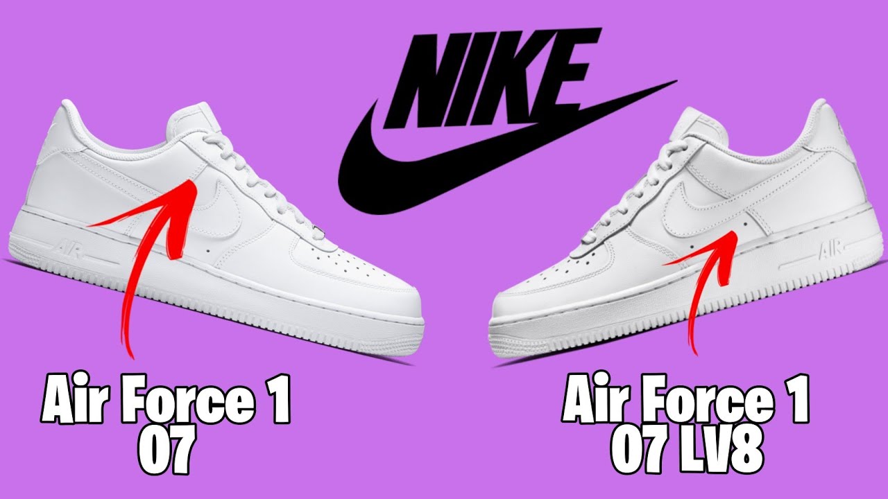All the time draft Darken diferencias entre nike air force 1 y 1 07 ...
