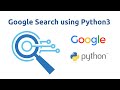 بالعربي البحث فى جوجل بلغة بايثون   Google Search Using Python code