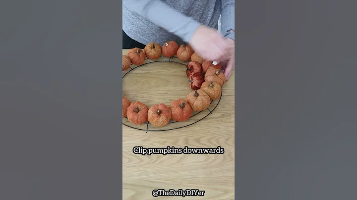 I used 46 Pumpkins for this DIY! #shorts #dollartree