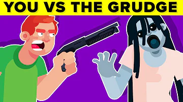 YOU vs THE GRUDGE - Could You Defeat and Survive Her? || FUNNY ANIMATION (The Grudge Horror Movie)