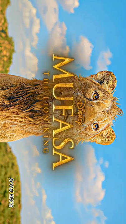 Mufasa : The lion king movie 4k edit #edit #4k