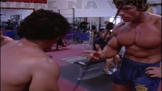 ARNOLD SCHWARZENEGGER TRAINS CHEST WITH ED CORNEY AT GOLD'S GYM RARE FOOTAGE- PUMPING IRON OUTTAKE!!