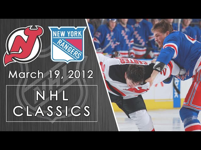 May 25 2012: The New Jersey Devils' and New York Rangers' during