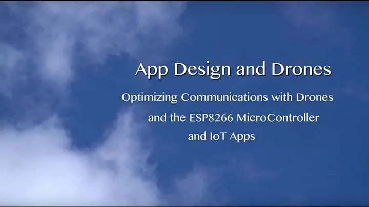 Performance Testing IoT Application with ESP8266 Mounted On A Drone