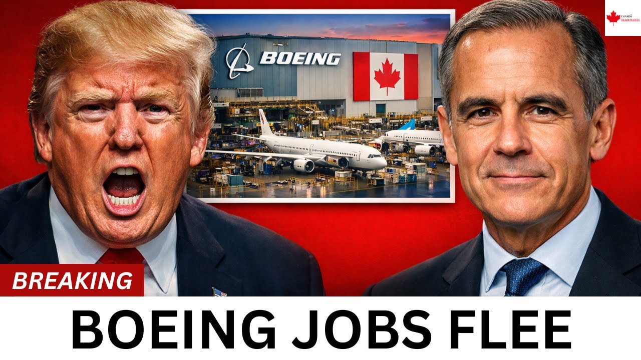 JUST IN: Boeing Shifts Work to Canada — Trump RAGES as U.S. Jobs Disappear!