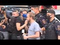 На акции в поддержку журналиста Сафронова прошли задержания