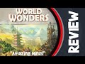 World wonders board game  mundo expansion review arcane wonders 2023