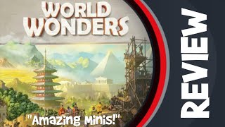 World Wonders Board Game + Mundo Expansion Review (Arcane Wonders 2023)