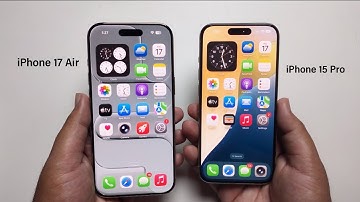 iPhone 17 AIR vs iPhone 15 PRO - REAL SPEED TEST!