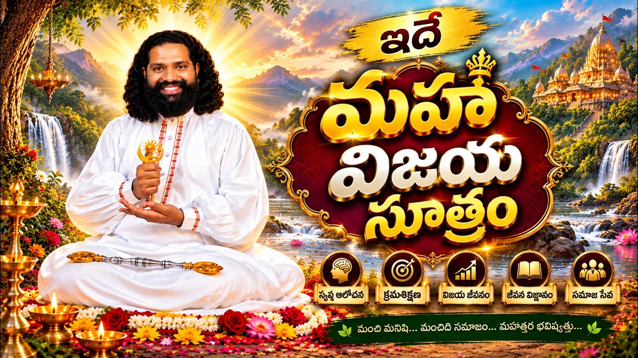 పరిపక్వ మానవుని మహాగీతం | కృతజ్ఞతలు మహాగురుదేవా | జీవన విజ్ఞానం