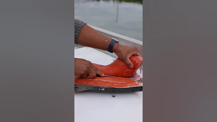 How to filet salmon ft. Chef Byron Gomez