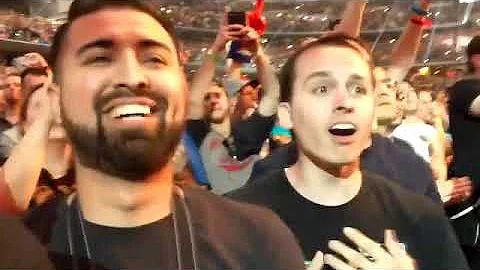 Steve Austin, Shawn Michaels, Mick Foley Suprise Appearances - WrestleMania 32