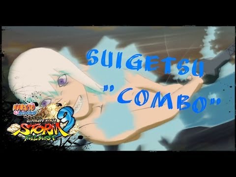 Naruto Shippuden Ultimate Ninja Storm 3 Full Burst - Suigetsu "combo"