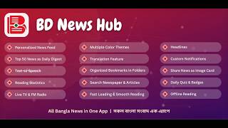 BD News Hub - All Bangladeshi Newspapers in one app screenshot 2