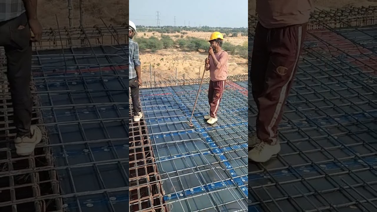 Making Crank Bar 😱 Two way slab 💯#shorts #construction