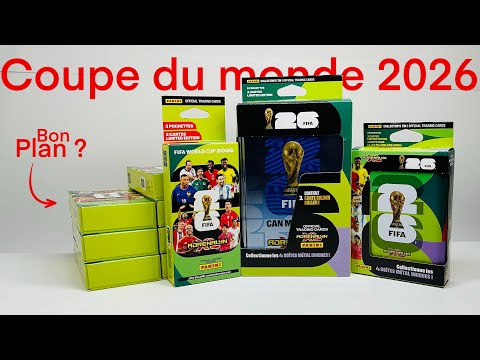 Coupe du monde 2026, mini tin et Mega tin, ADRENALYN XL PANINI 