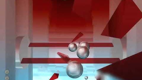 Smash Hit Classic Level 8. Comments on screen. There are places where you do not have to fire.